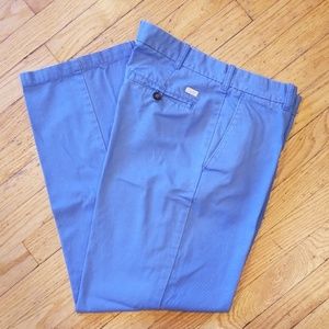 IZOD Saltwater Straight Fit Men's Blue Chino Pants